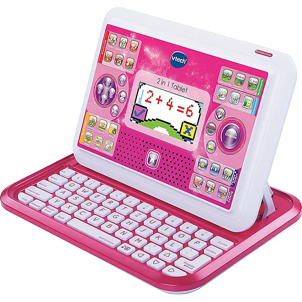 vtech Aktion Intelligenz Tablet 2-in-1 Pink DE