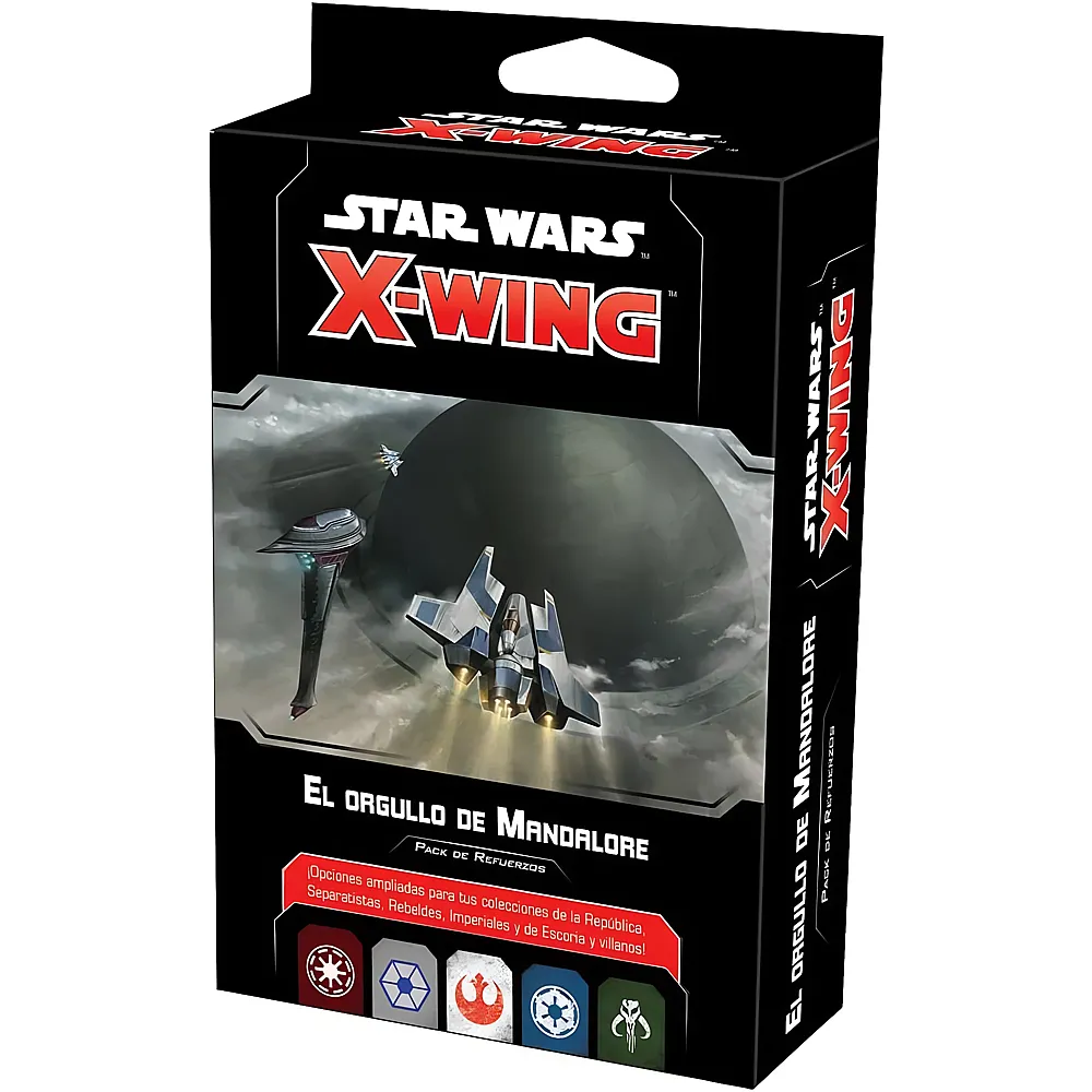 Atomic Mass Games Fantasy Flight Games Star Wars X-Wing - Der Stolz von Mandalore - Miniaturspiel in mehrsprachiger Sprache