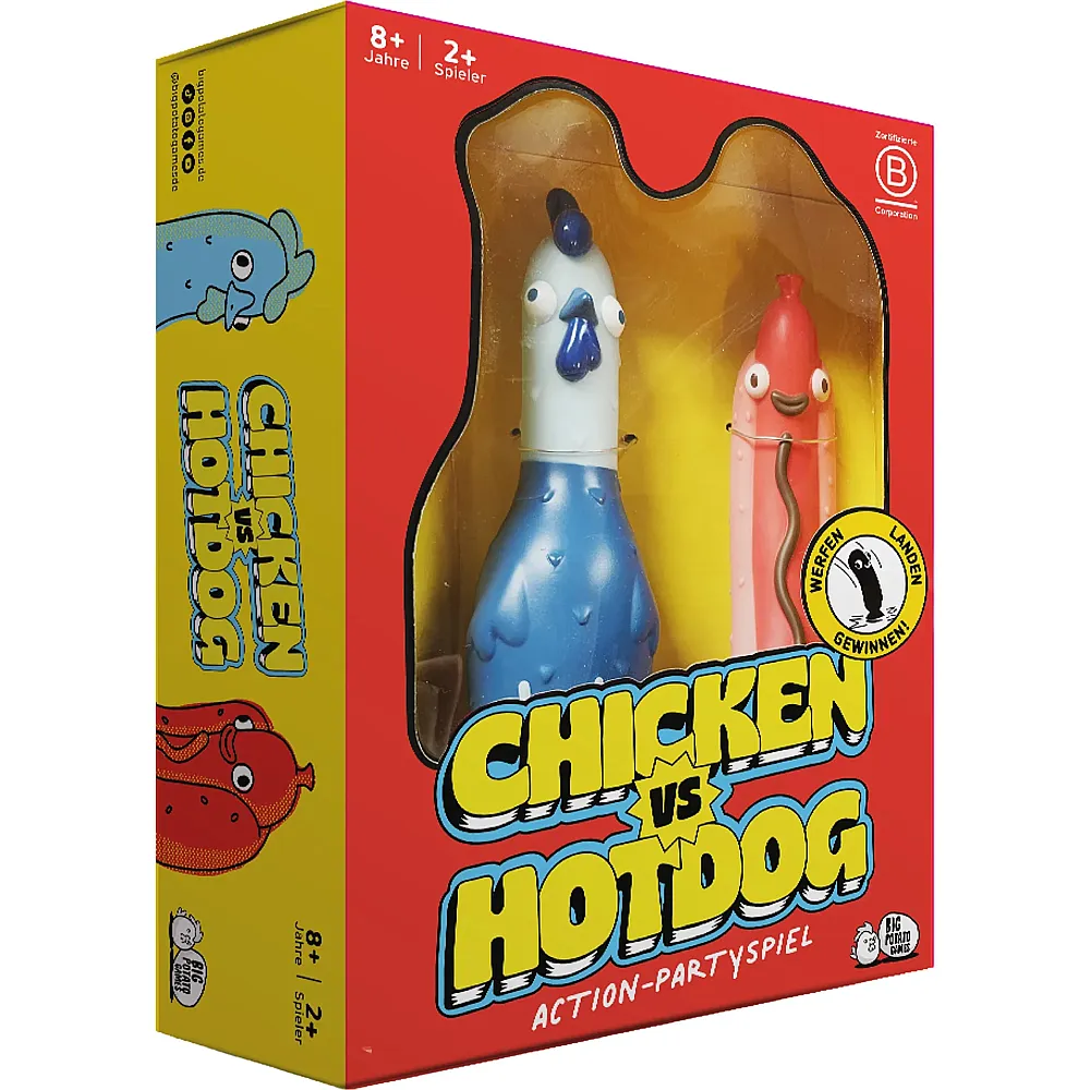 BIG Potato Chicken vs Hotdog, d ab 8 Jahren, 2-10 Spieler