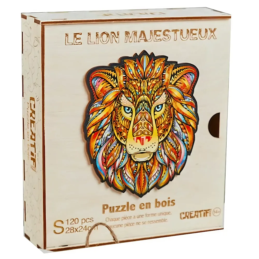 Harmandi Puzzle Creatif Der majest�tische L�we - 120 Teile