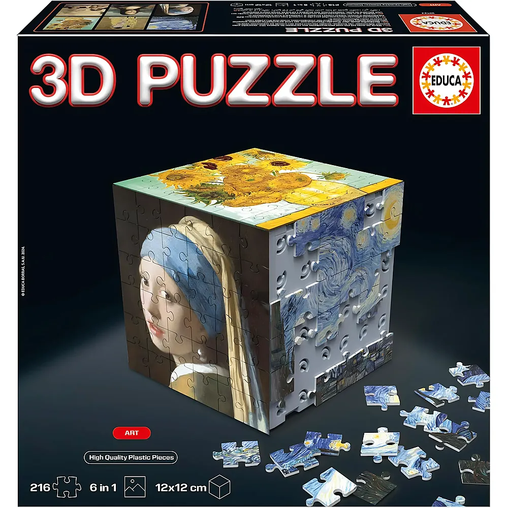 Educa Puzzle Kunst & Gem�lde - 216 Teile