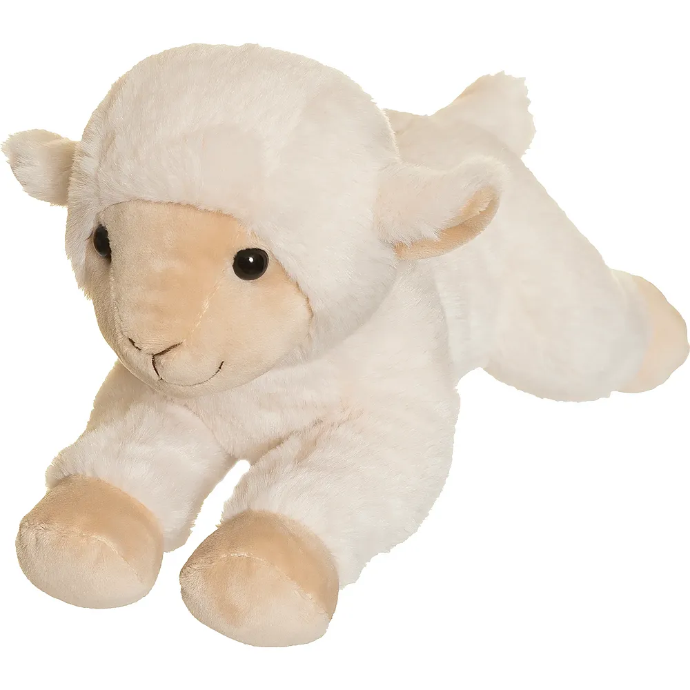 Teddykompaniet Lamm liegend Weiss - 30 cm | Bauernhoftiere Pl�sch