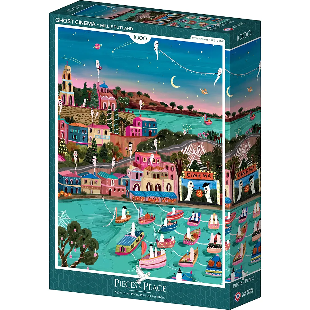 Pieces & Peace Puzzle Millie Putland Geisterkino 1000Teile
