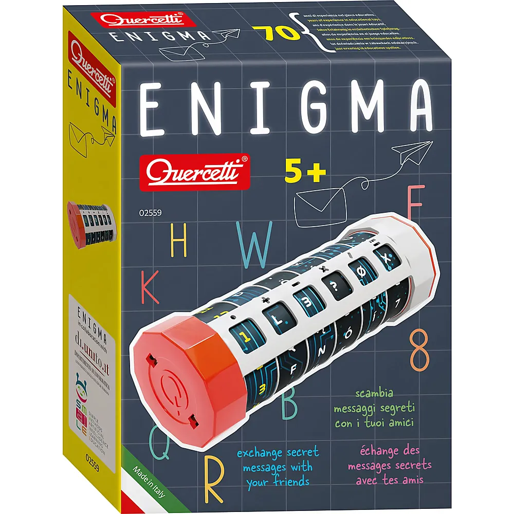Quercetti Geheime Enigma Nachrichten