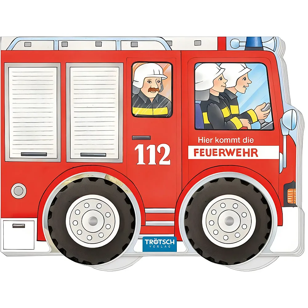 meinspielzeug - Tr�tsch Verlag Hier kommt die Feuerwehr | Papp-Bilderb�cher
