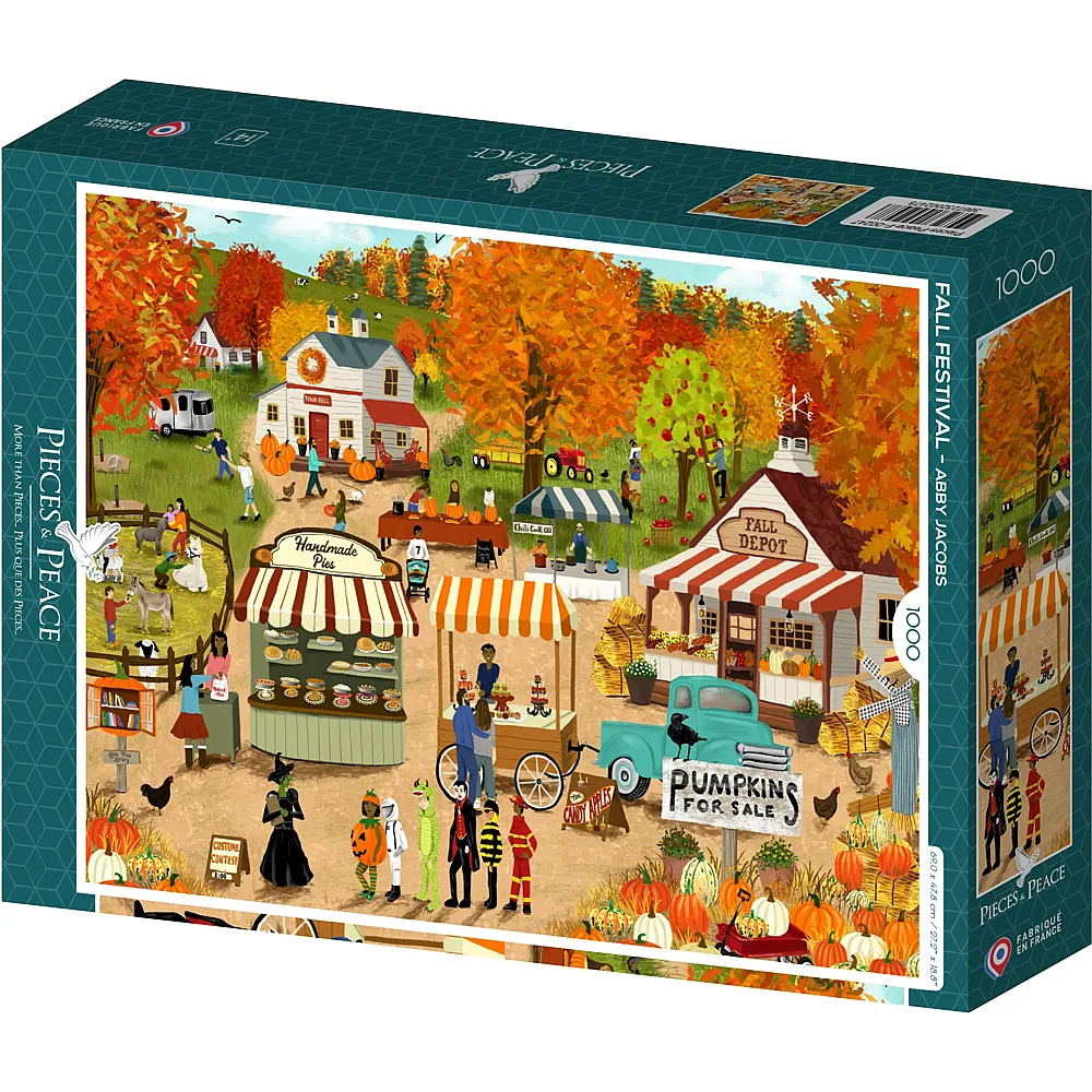 Pieces & Peace Puzzle Abby Jacobs Herbstfest - 1000 Teile