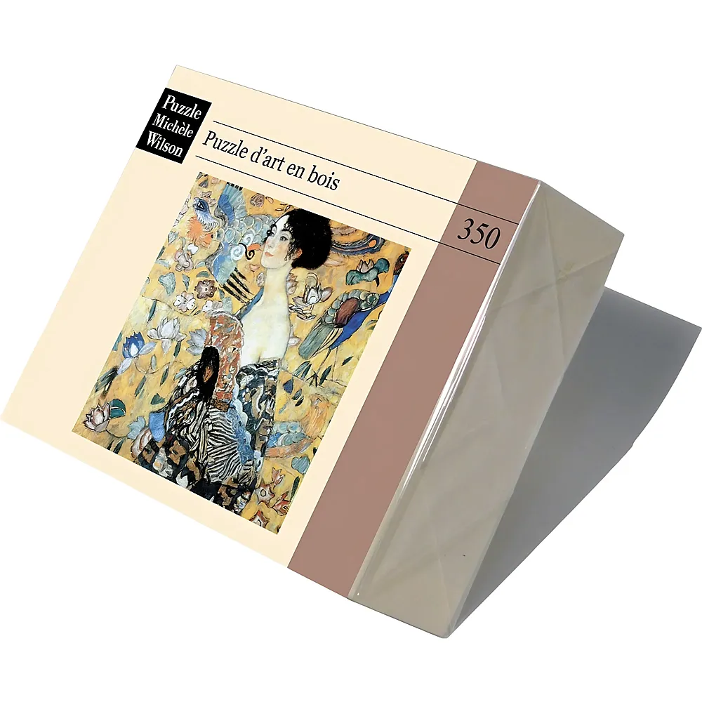 Puzzle Mich�le Wilson Gustav Klimt Lady with Fan 350Teile