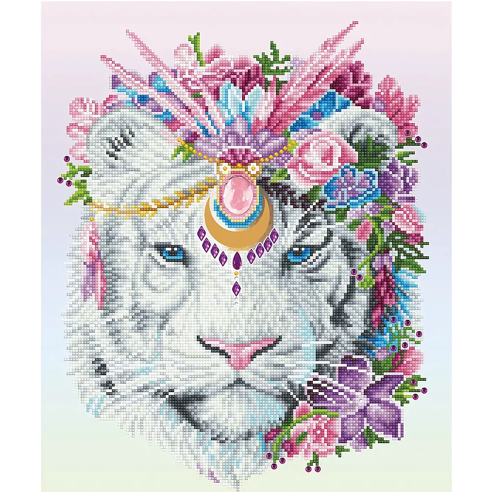 Diamond Dotz Bohemian Tiger