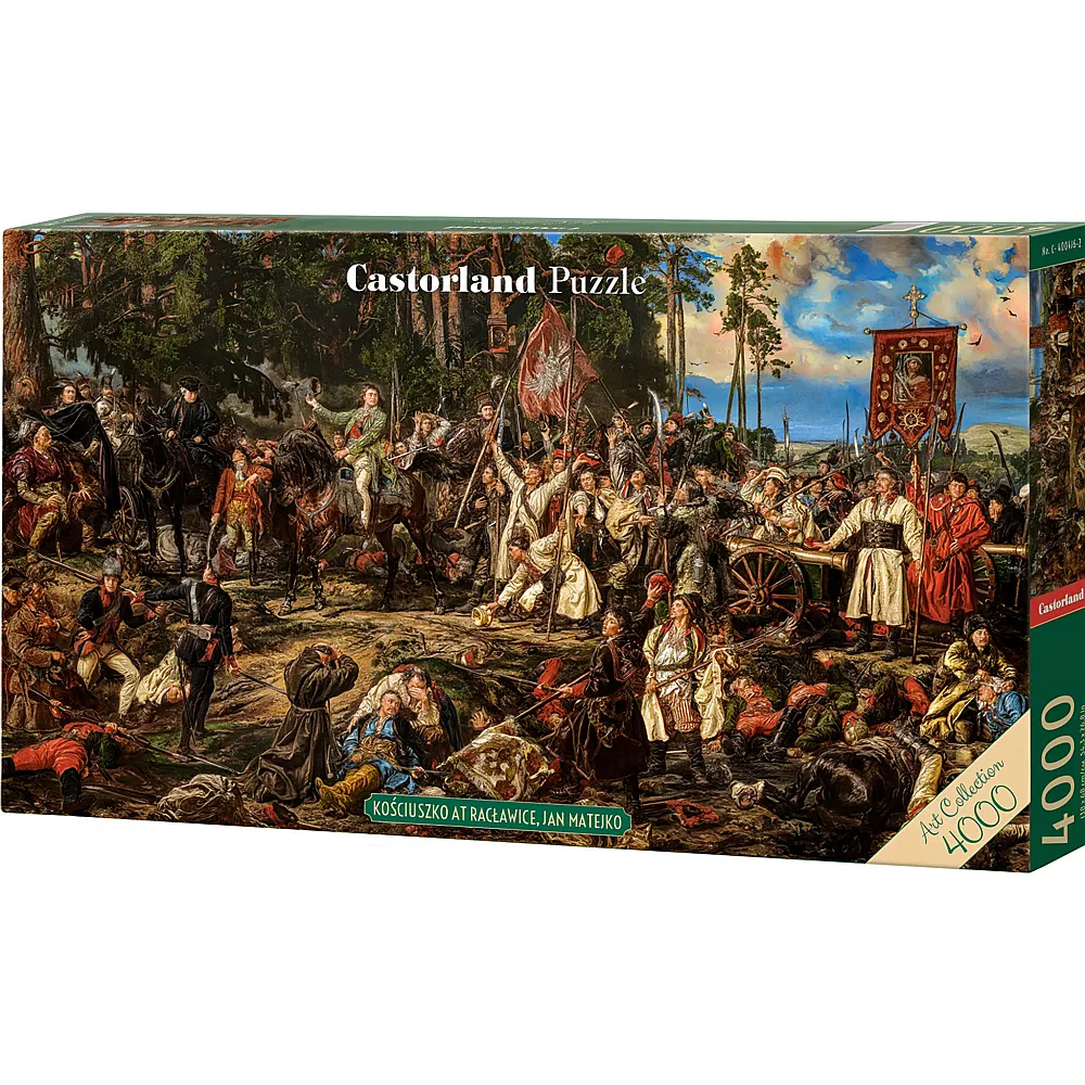 Castorland Puzzle Art Collection Panorama Kosciuszko at Raclawice, Jan Matejk 4000Teile