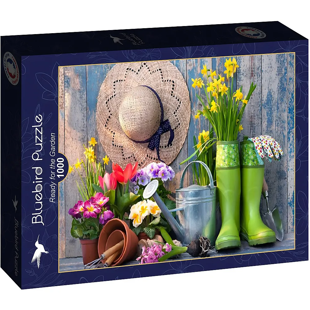Bluebird Puzzle Ready for the Garden - 1000 Teile