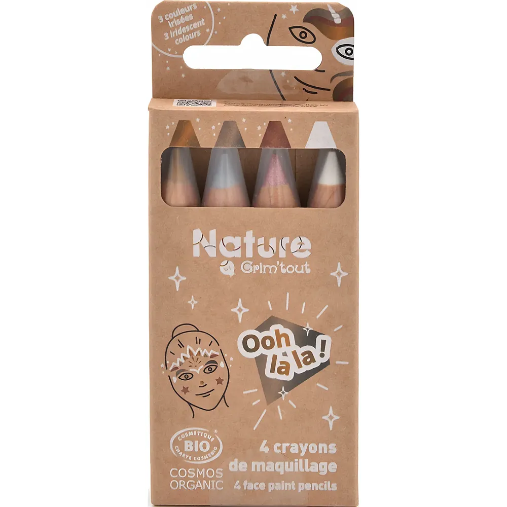 Grim'tout Nature BY Grim'tout 4 Crayons Ooh LA La Cosmos Organic - Suche