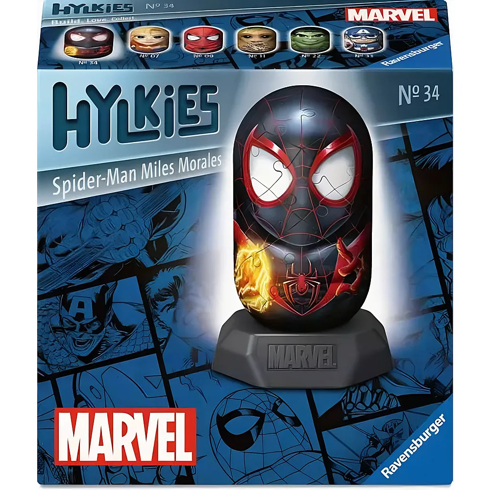 Ravensburger Puzzle Marvel Hylkies Nr. 34  Miles Morales