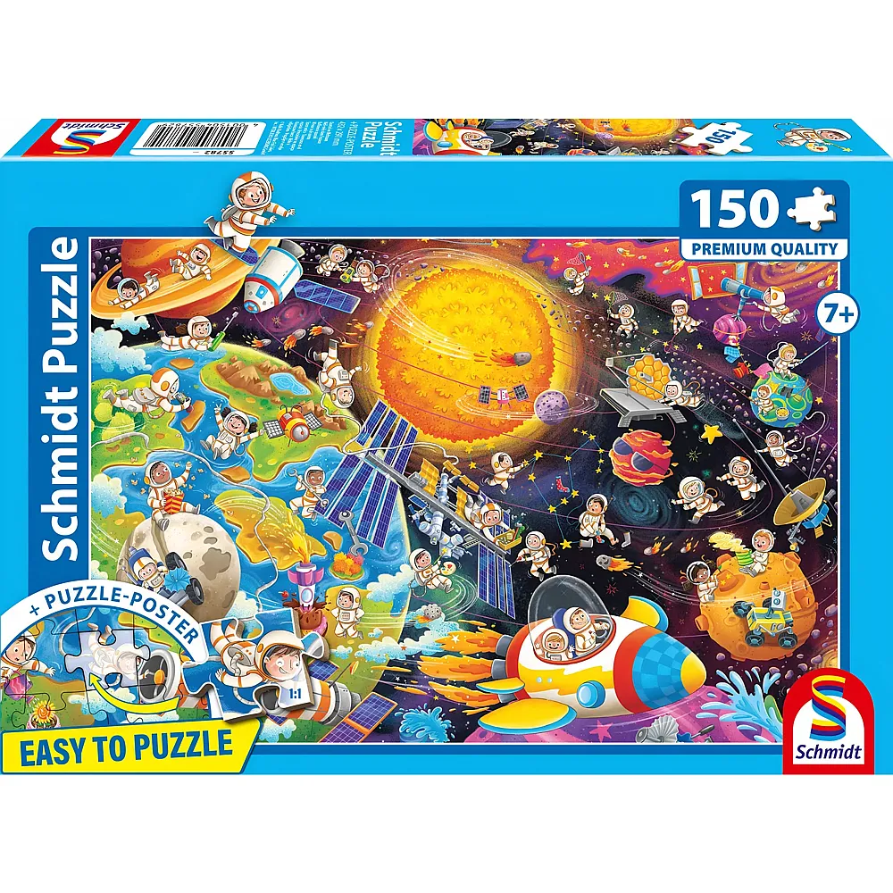 Schmidt Puzzle Quatsch im Weltraum - 150 Teile