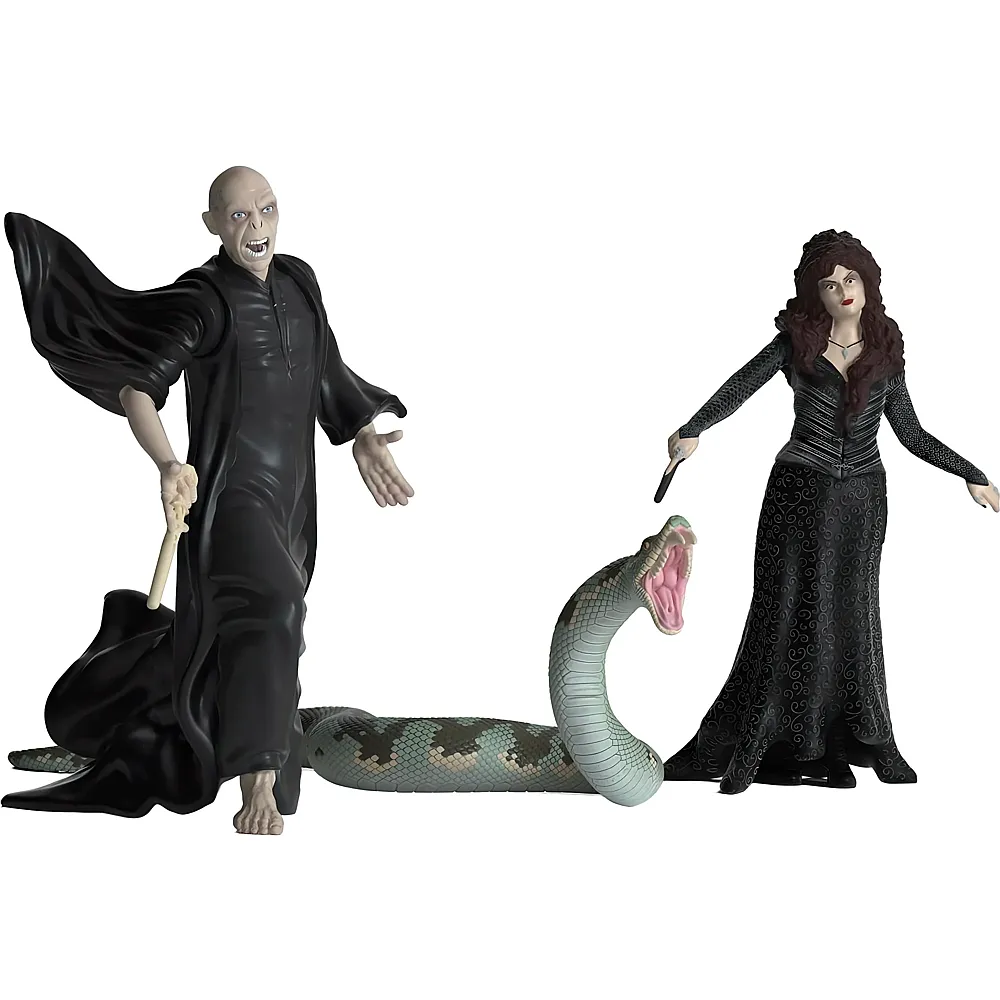 Schleich Harry Potter Lord Voldemort, Nagini und Bellatrix Lestrange