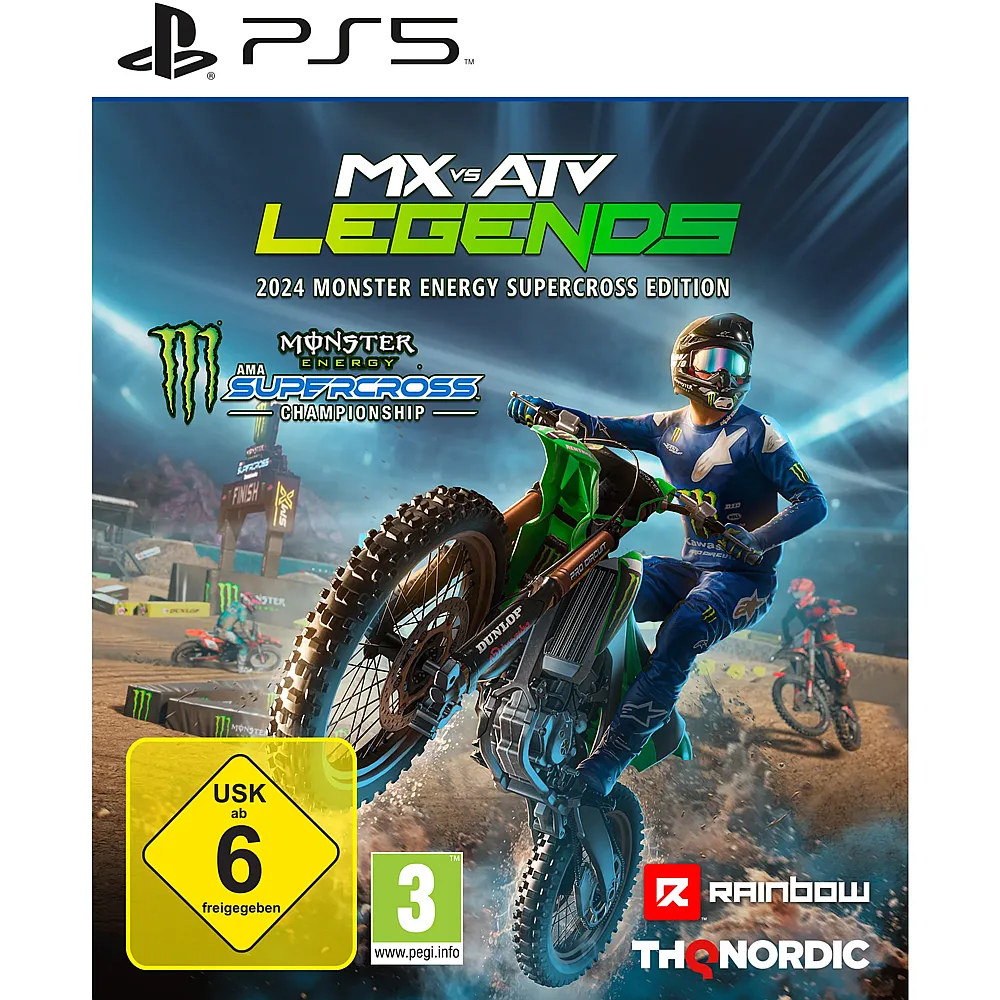 THQ Nordic PS5 MX vs. ATV Legends - 2024 Monster Energy Supercross Edition