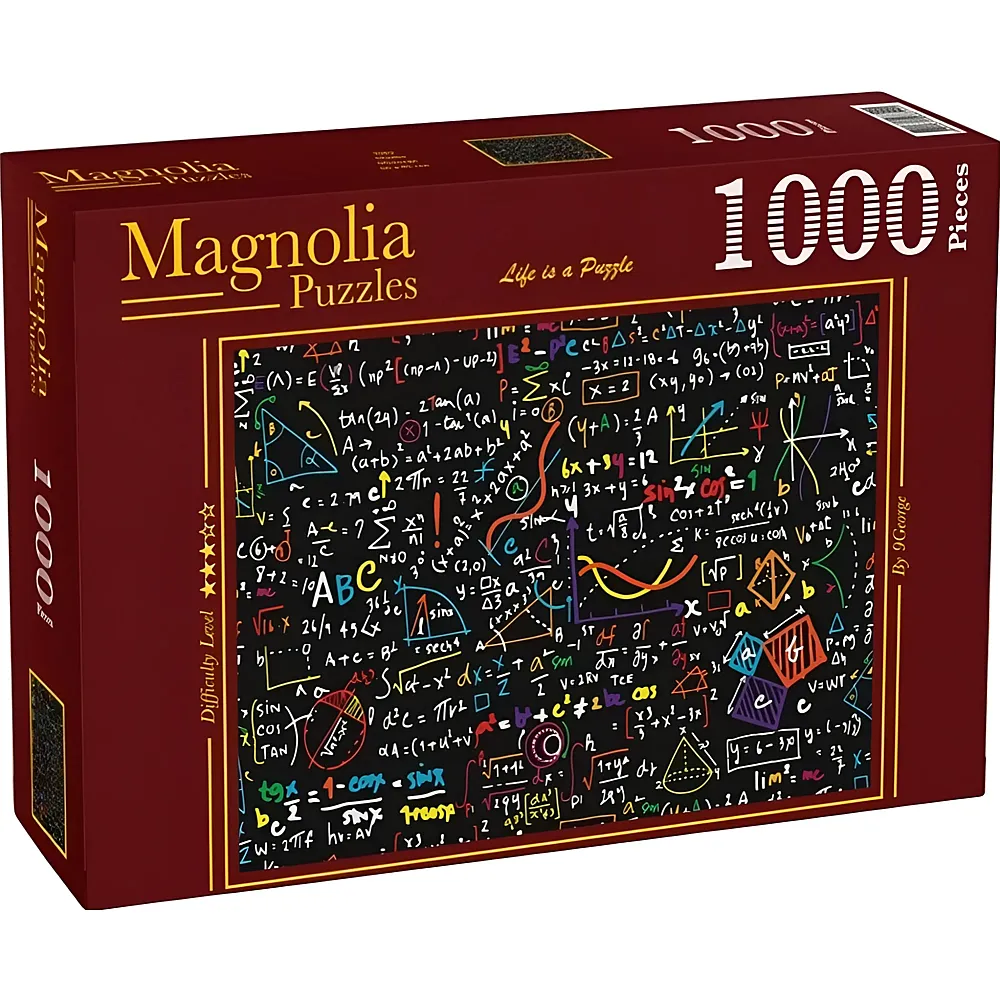 Magnolia Puzzle Maths 1000Teile