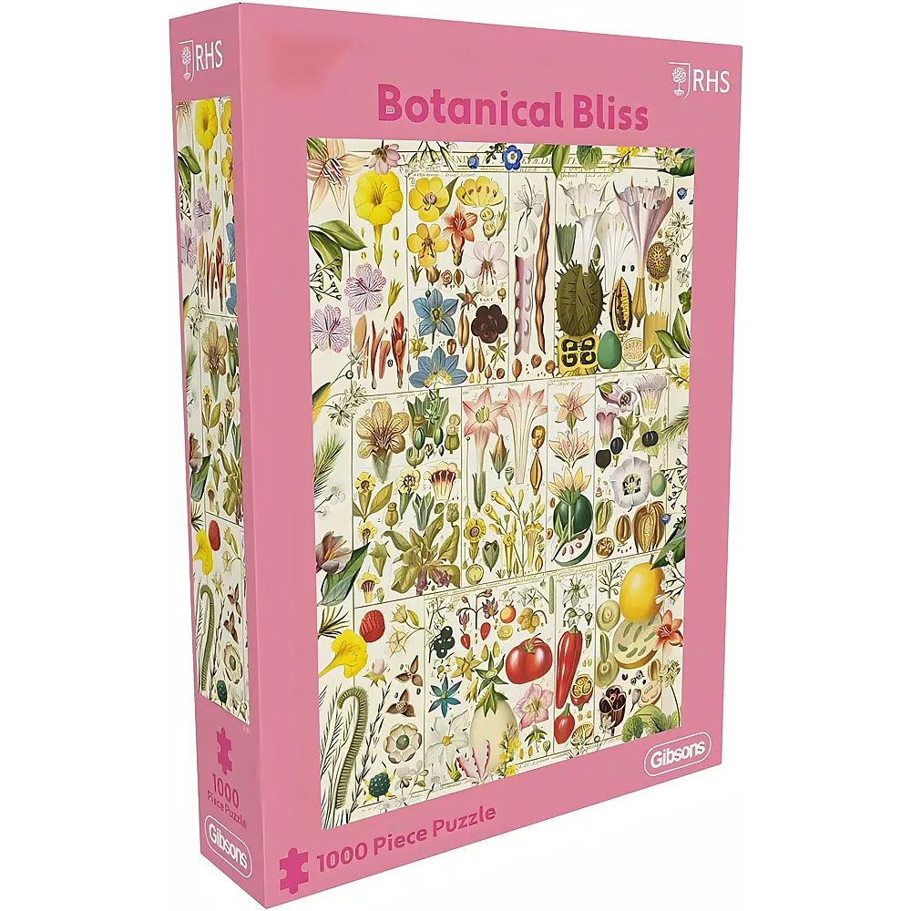 Gibsons Puzzle RHS: Botanical Bliss - 1000 Teile