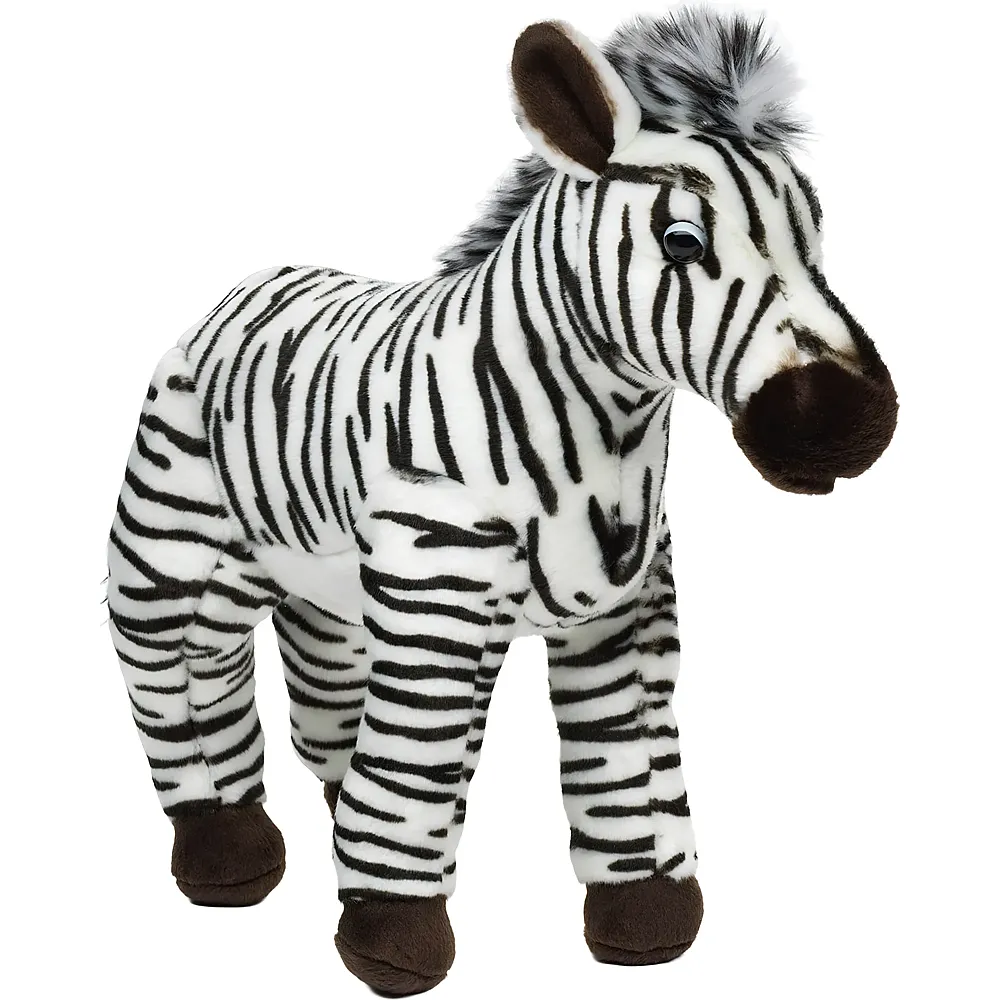 Unitoys Zebra stehend - 31 cm - Wildtiere Pl�sch