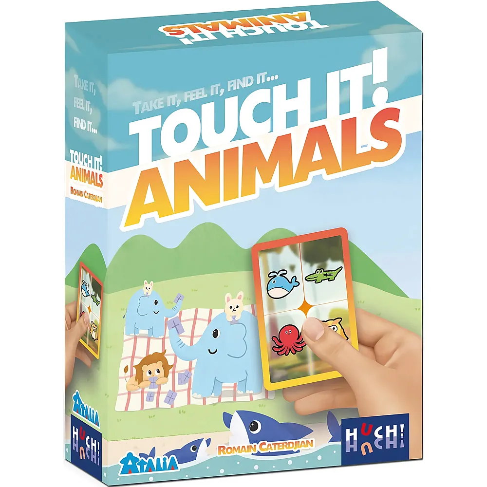 HUCH Spiele TOUCH IT Tiere