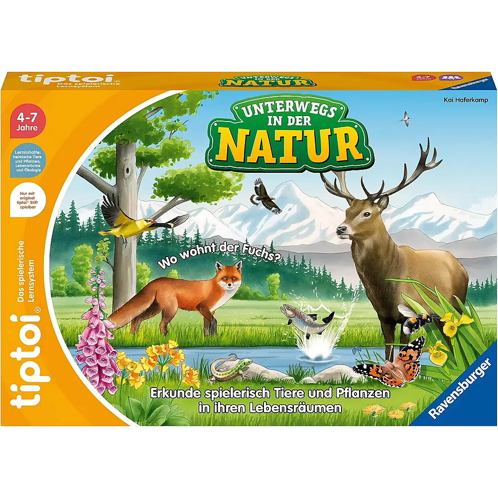 Ravensburger tiptoi Unterwegs in der Natur
