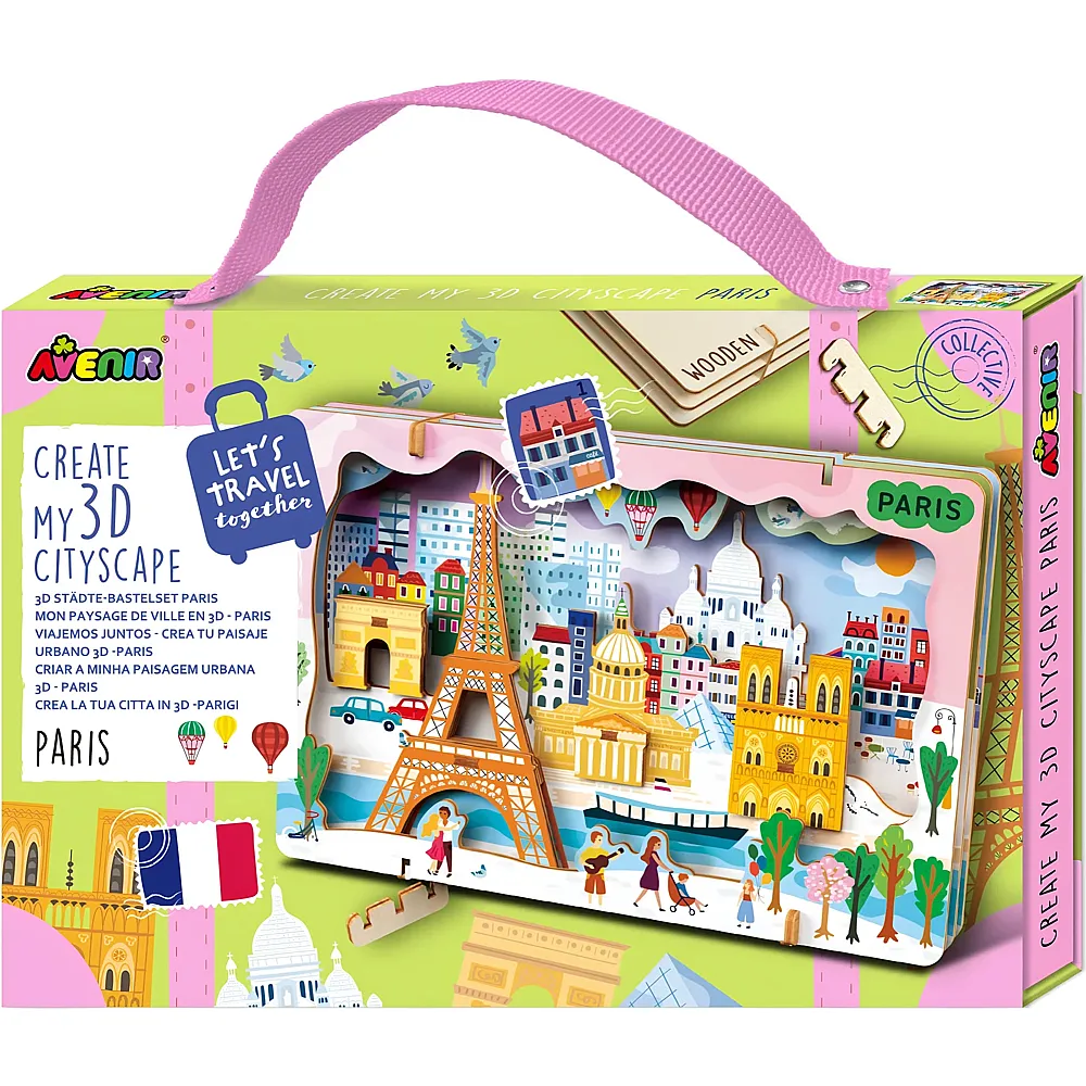 Avenir 3D St�dte-Bastelset Paris
