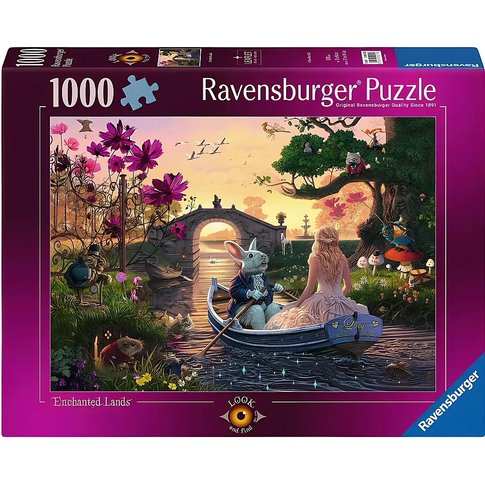 Ravensburger Puzzle Alice im Wunderland 1000Teile