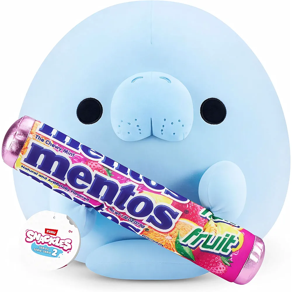 Zuru Snackles Douglas mit Mentos - 20 cm | Meerestiere Pl�sch