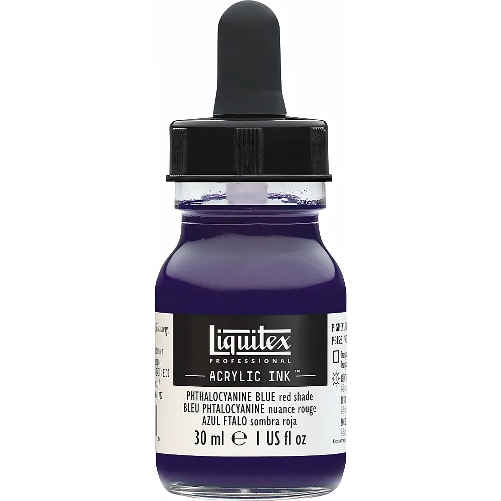 Liquitex Lqx Prof. Acrylic Ink 30ml Flasche Phthalo Blau Rotton - Suche