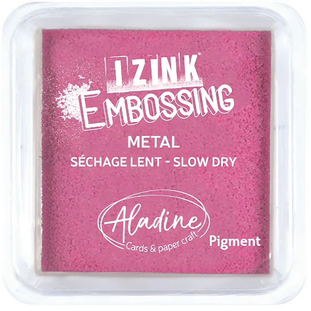 Aladine Izink Stempelkissen M Pink Metall
