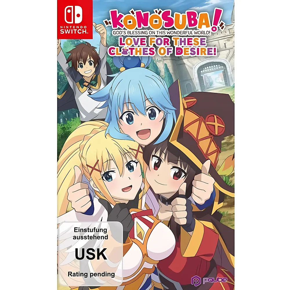 PQube Konosuba Gods Blessing on this Wonderful World NSW D