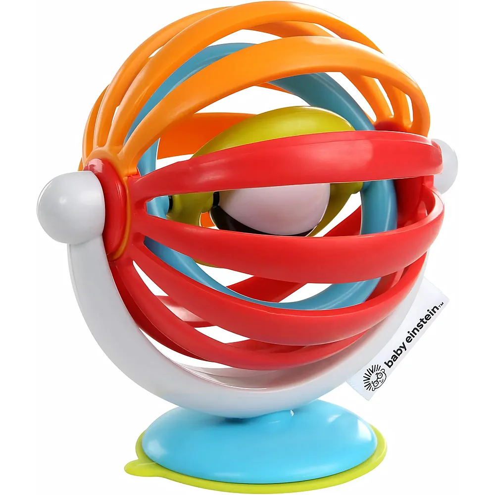 Baby Einstein Sticky Spinner Spielzeug, perfekt auf Reisen oder f�r unterwegs, saugf�higer Boden zum Anbringen auf glatten - Suche
