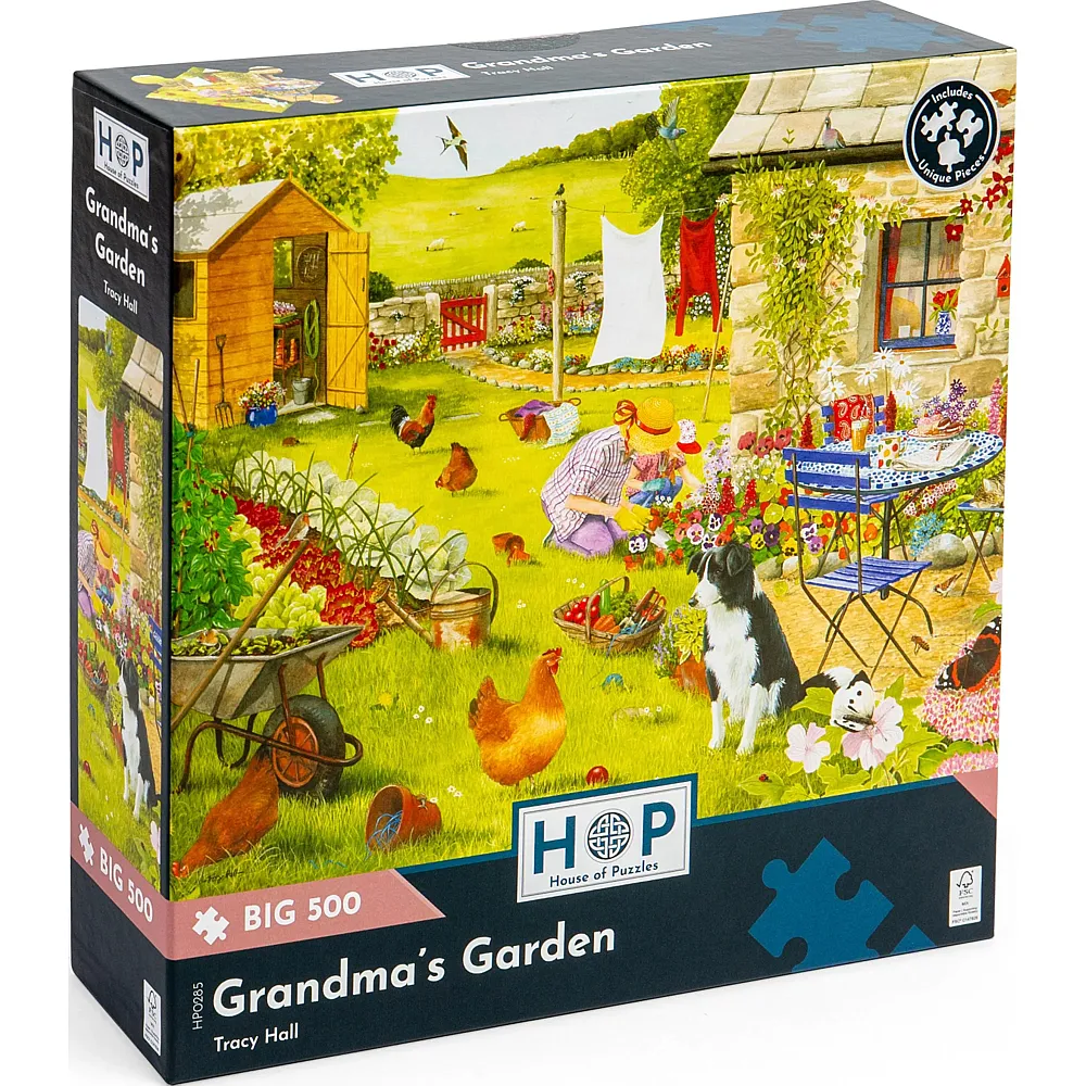 HOP - House of Puzzles Der Garten der Grossmutter 500Teile
