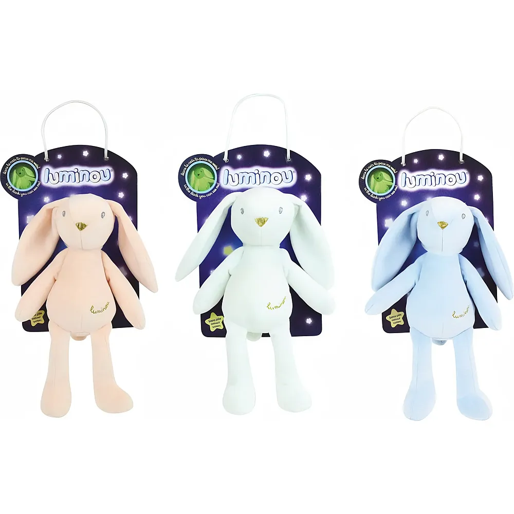 Jemini LUMINOU Pl�sch Hase Glow in the Dark