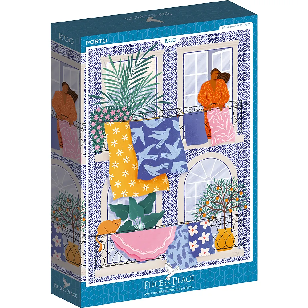 Pieces & Peace Puzzle Porto - 1500 Teile