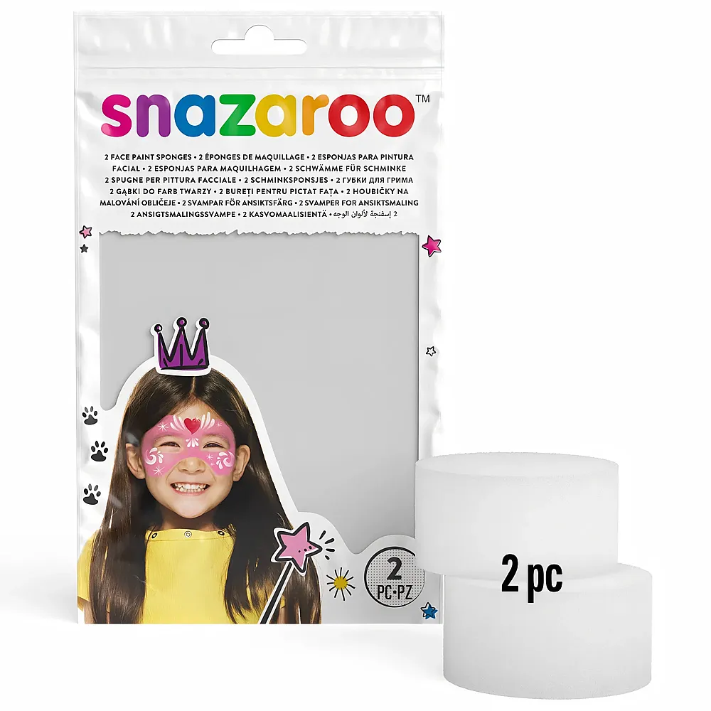 Snazaroo Set 2 Schminkschwmme - Suche