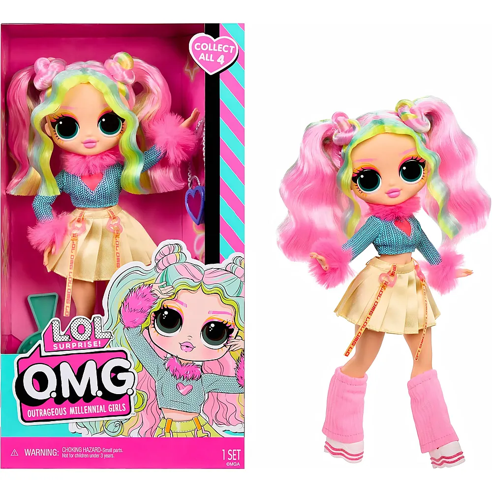 MGA L.O.L. Surprise OMG Entry Pop  Bubblegum D.J.