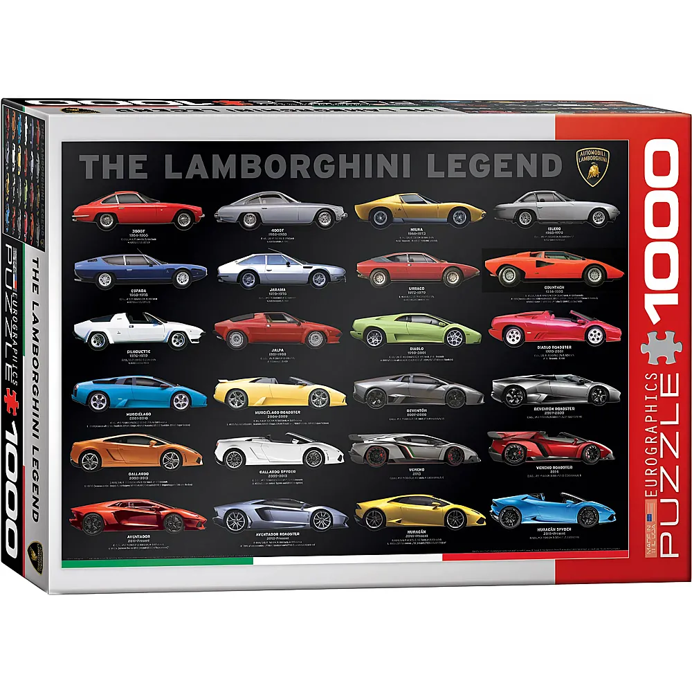 Eurographics Puzzle The Lamborghini Legend 1000Teile | Puzzle 1000 Teile