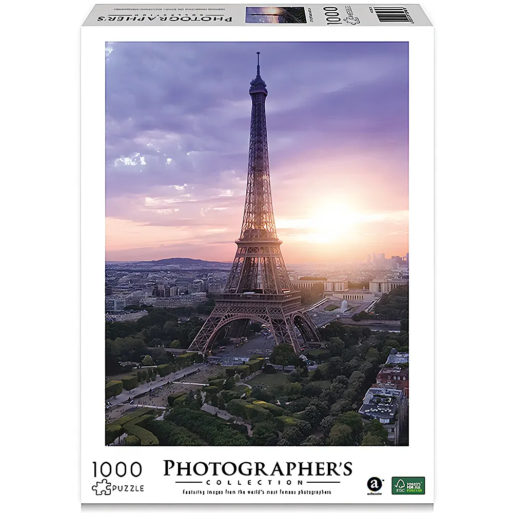 Ambassador Puzzle Eiffelturm Paris 1000Teile