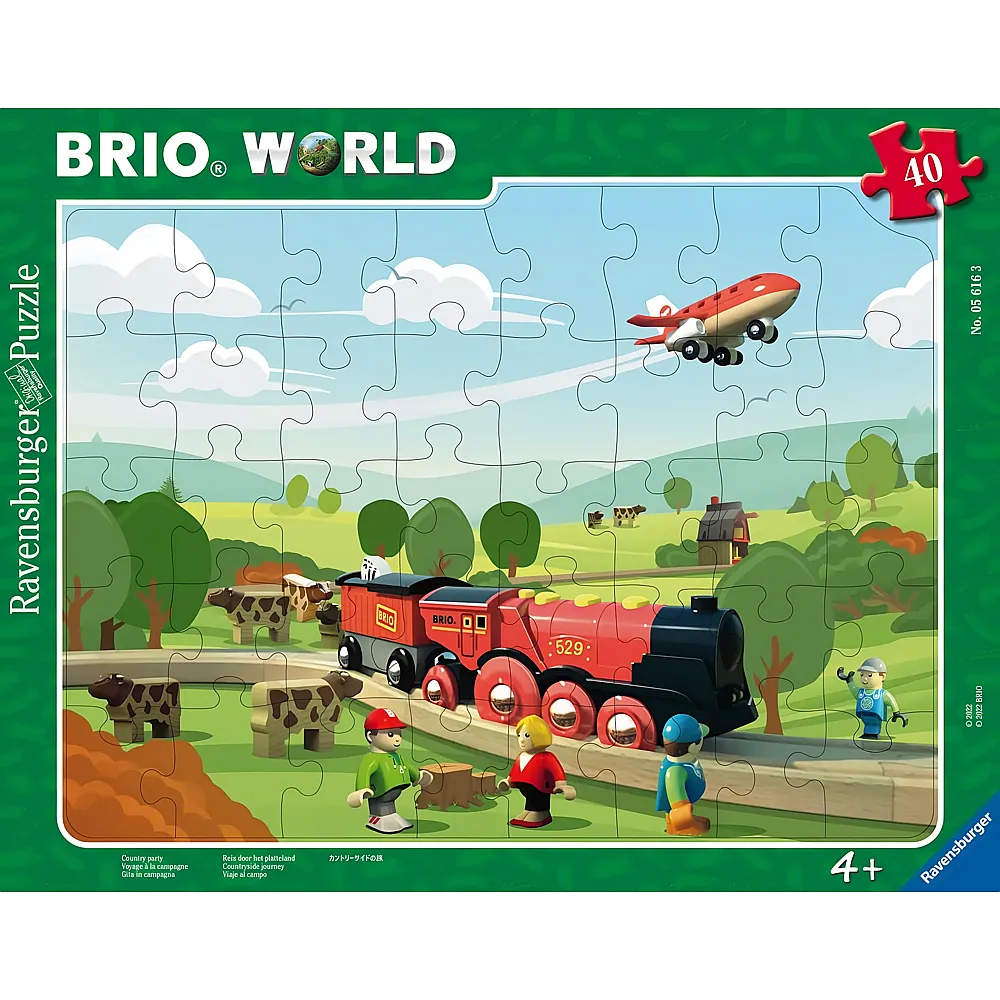 Ravensburger Kampagne Brio - 40 Teile - Rahmenpuzzle