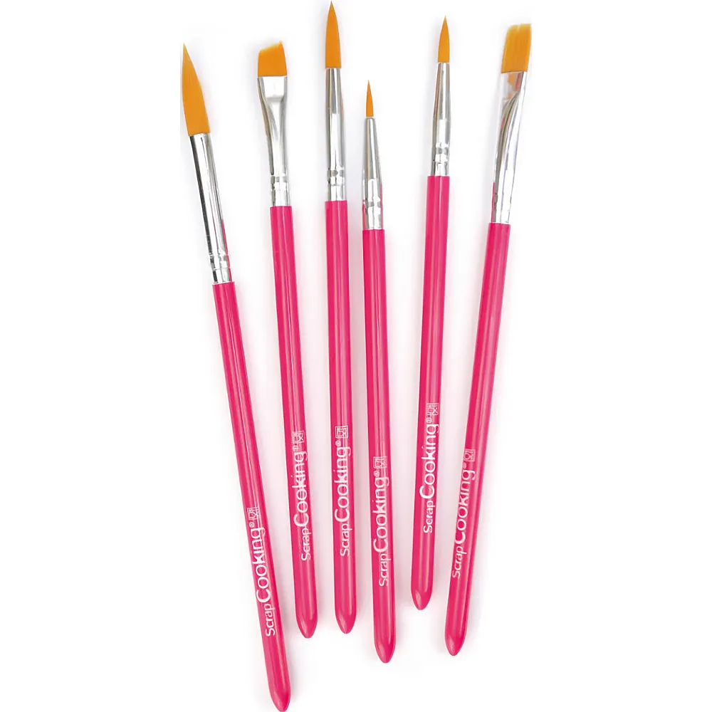 ScrapCooking Lebensmittel-Pinsel 6Teile