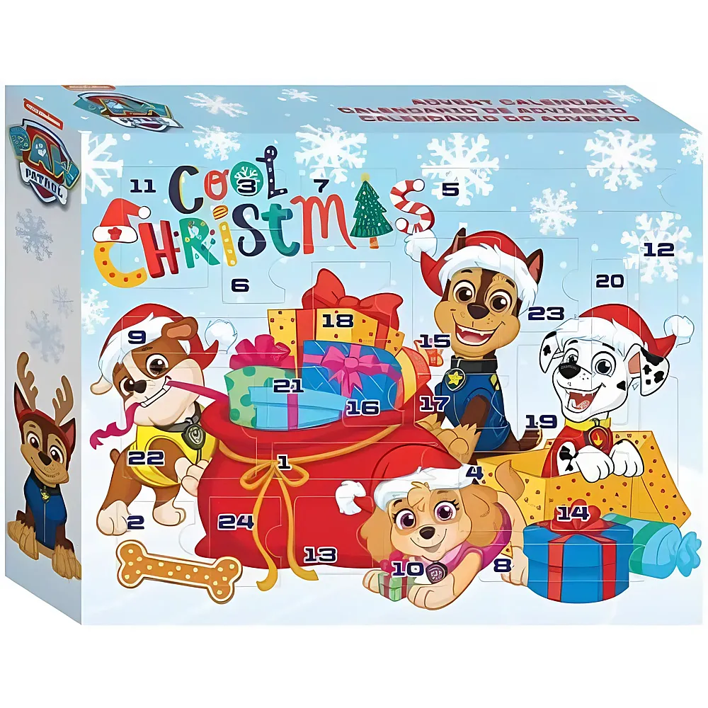 Kids Licensing Paw Patrol Adventskalender