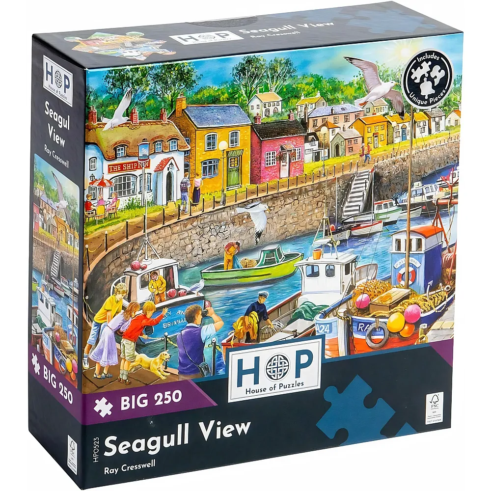 HOP - House of Puzzles M�wenperspektive 250Teile