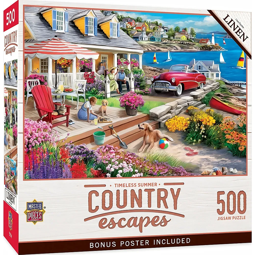 Master Pieces Puzzle Country Escapes Zeitloser Sommer - 500 Teile