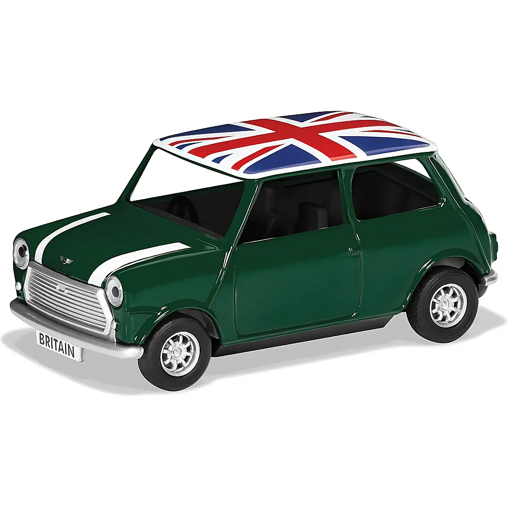 Corgi 1:36 Best of British Classic Mini Gr�n