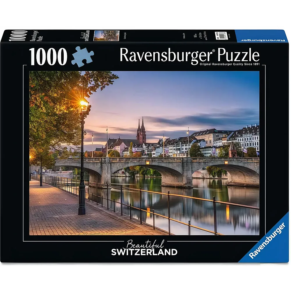 meinspielzeug - Ravensburger Puzzle Good Morning Basel 1000Teile | Puzzle 1000 Teile