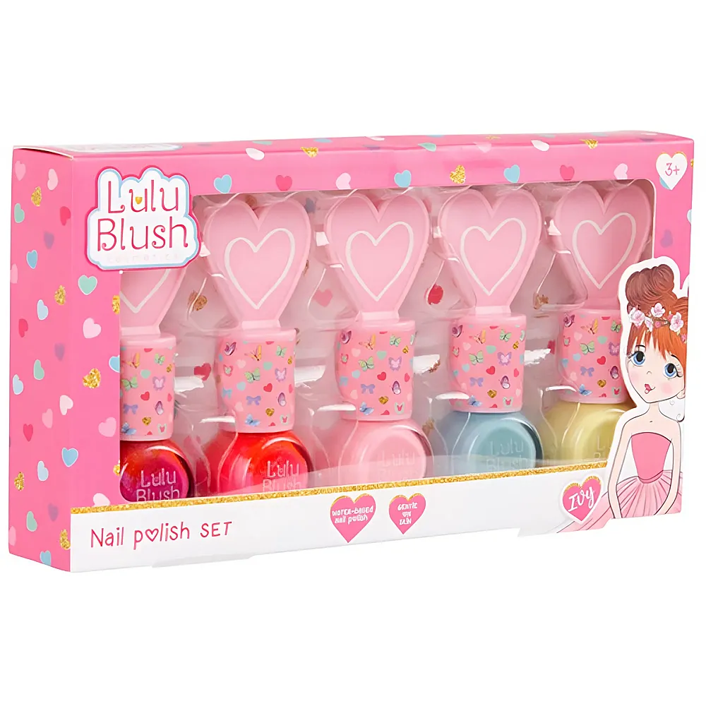 Create It Lulu Blush Nagellacke - 5 Teile