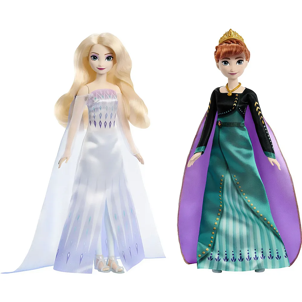 Mattel Disney Frozen K�nigin Anna und Elsa