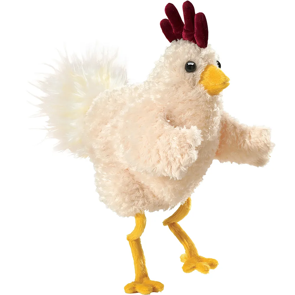 Folkmanis Handpuppe Lustiges Huhn 30cm