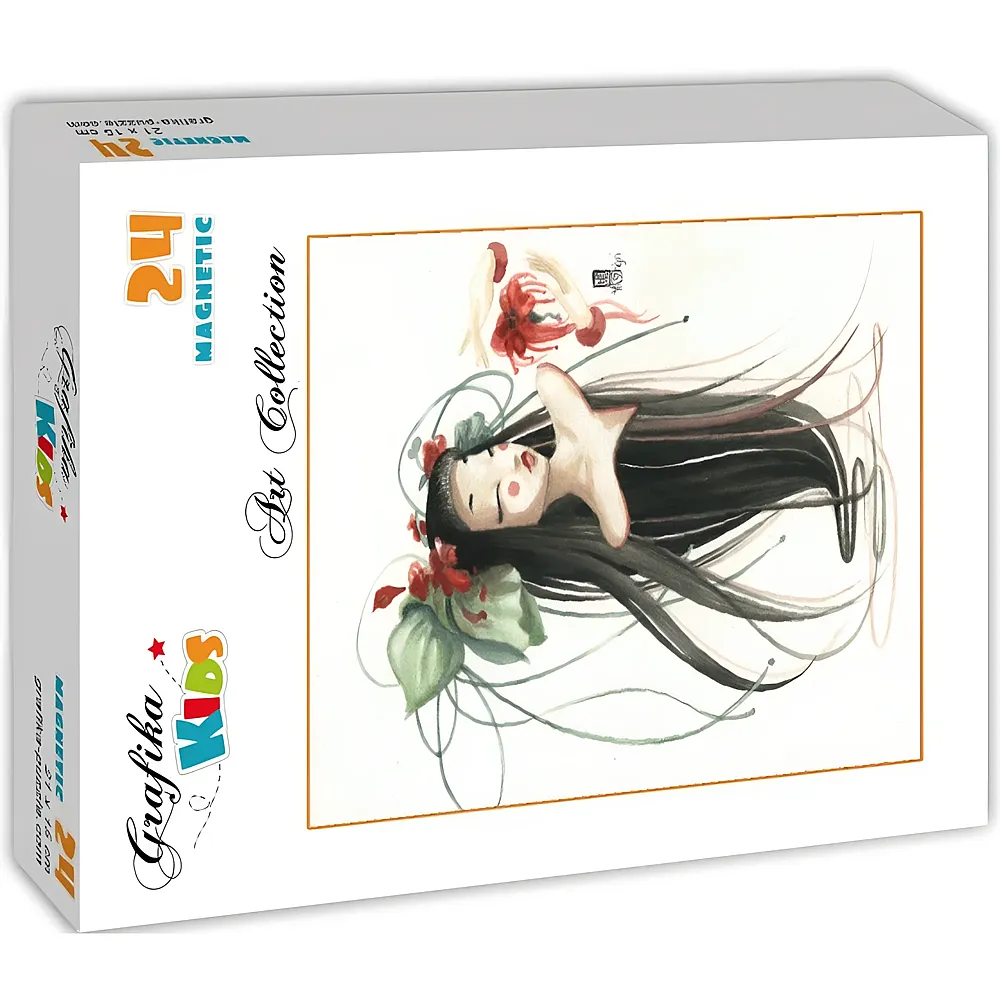 Grafika Puzzle Art Collection Misstigri Grafika Kids Magnetische Teile - A�rienne - 24 Teile