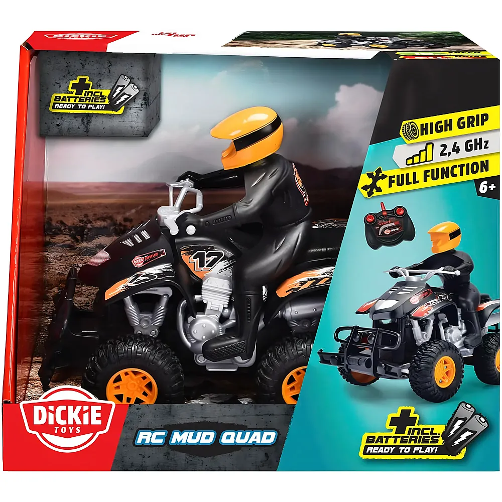 Dickie RC Mud Quad RTR